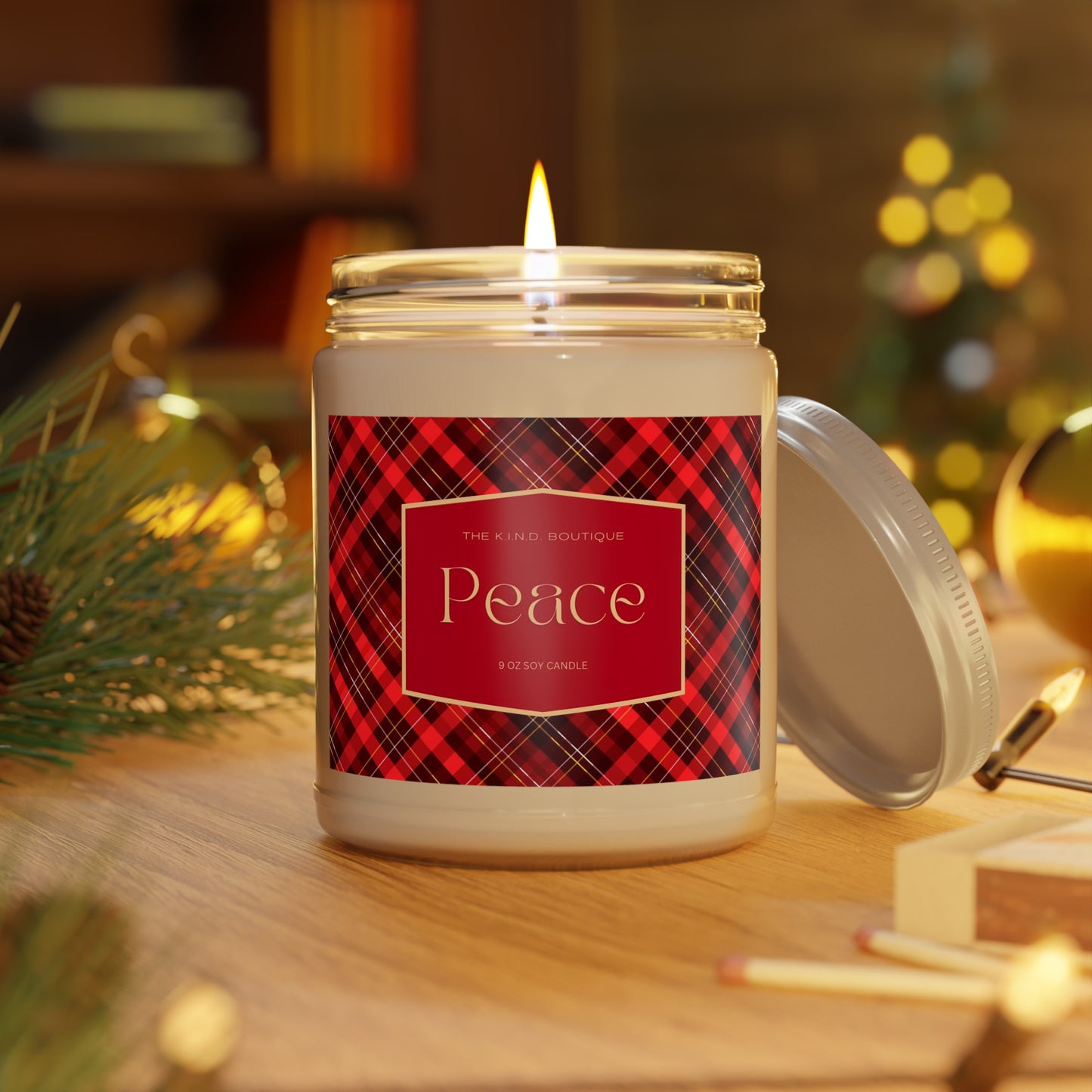 Peace Scented Soy Candles, 9oz