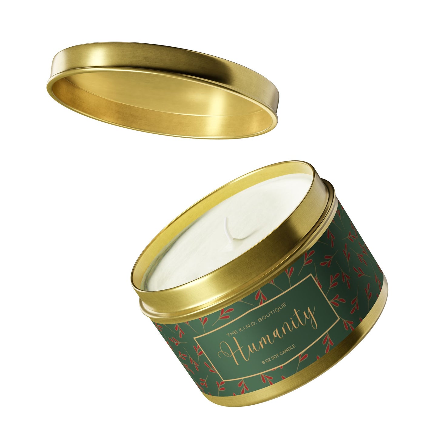 Humanity Tin Candles