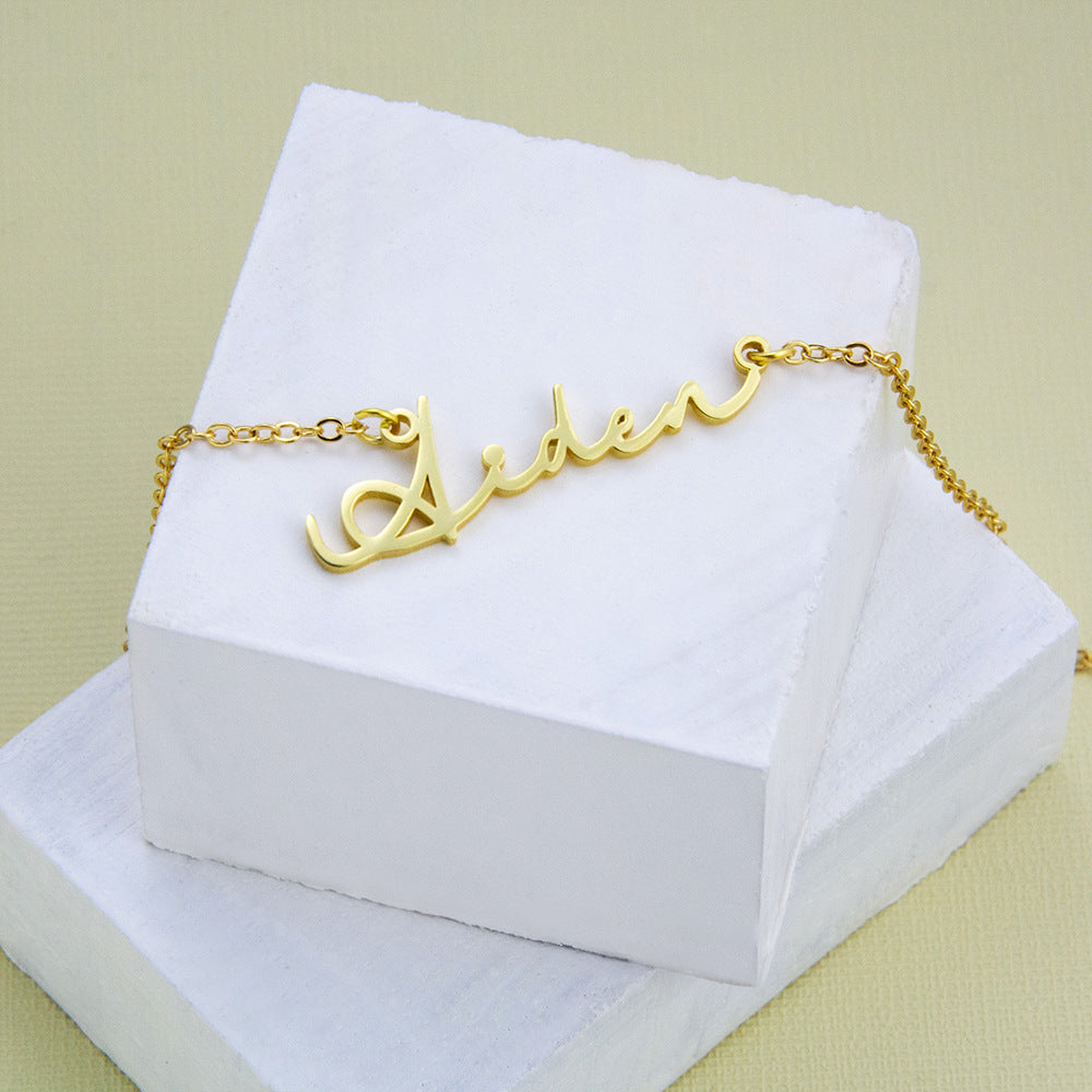 14k Gold-plated Customizable Bracelet